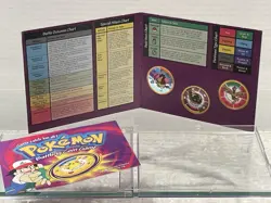 1999 Vintage Pokemon Battling Coin Game, Pidgey, Kabuto, Moltres, Never Used - Image 4