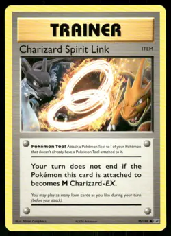 2016 XY - Evolutions Charizard Spirit Link Uncommon #75 - Image 1