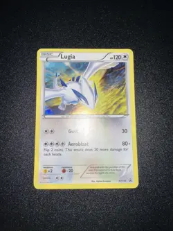 Pokemon TCG Lugia XY156 XY Black Star Promo Holo LP - Image 1