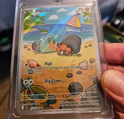 Dwebble 129/086 - Black Bolt Pokemon 2025 NM+ - Image 3
