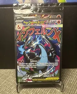 Mega Charizard X Ex 023 Pokemon Mega Evolution Promos Sealed - Image 2