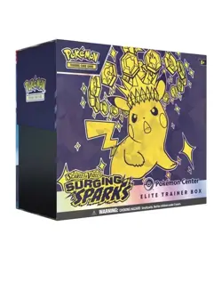 Pokemon TCG - Surging Sparks Pokemon Center - Elite Trainer Box - Sealed ETB - Image 1