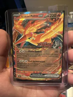 Pokemon TCG Team Rockets Moltres EX Destined Rivals 031/182 Stamped UPC Promo - Image 4
