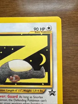 Snorlax Z Black Star Promo #49 Pokemon TCG WOTC Near Mint NM Vintage 2002 - Image 3