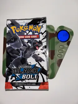22.8g HEAVY Pokemon Scarlet & Violet Black Bolt Booster Pack New Sealed - Image 1