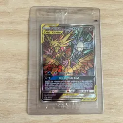 Pokemon TCG - Moltres Zapdos Articuno GX SM210, Hidden Fate Promo NEW SEALED - Image 1