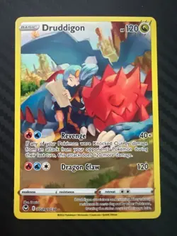 Pokemon TCG Silver Tempest TG09/TG30 Druddigon Ultra Rare VLP - Image 1