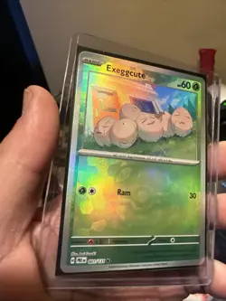 Exeggcute 1/131 MASTER BALL Pokemon Prismatic (PRE) NM - Image 3