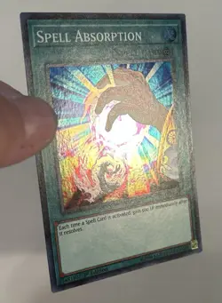 Yu-Gi-Oh Spell Absorption INCH-EN053 1st Edition VLP - Image 2