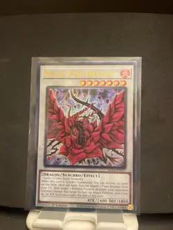 yugioh black rose dragon ultimate rare quarter century stampede - Image 1