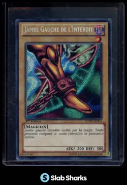 1996 YU-GI-OH! 1ST ED. (FR) #LCYW-FR303 JAMBE GAUCHE DE L'INTERDIT SECRET RARE - Image 1