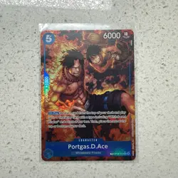 Portgas D Ace OP08-052 Treasure Rare Royal Blood One Piece Card Game - Image 1