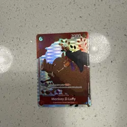 Monkey.D.Luffy (Gift Collection 2023) P-001 One Piece Promotion Cards Foil - Image 1