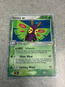 Pokemon Card - Dustox ex - Legend Maker - 2006 - 86/92 - LP! - Image 2