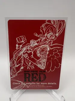DON!! Card (One Piece) - Film RED - Uta - ENGLISH - Image 1