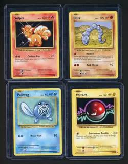 Lot of (7) Assorted Pokemon 2016 XY Evolutions Non Holo Cards 51/64 Eevee + - Image 1