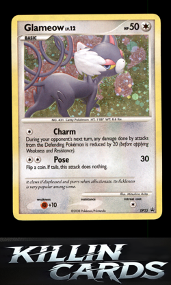 Glameow - DP23 DP23 Pokemon Promo Diamond and Pearl Promos Card LP - Image 1