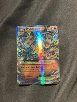 MCharizard EX Card 12/83 Ungraded Heat Typhoon Pokemon card - Image 1