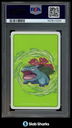 2004 POKEMON LEAFGREEN PLAYING CARDS HAUNTER 5 OF SPADES PSA 9 - Image 2
