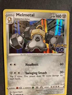 2022 Pokemon Go Set Nintendo Melmetal Holo Holographic Card 46 /78 - Image 4