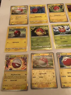 Lot Of 11 Voltorb and Electrode Pokemon Cards - Image 2