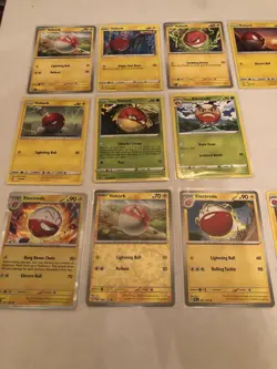 Lot Of 11 Voltorb and Electrode Pokemon Cards - Image 5
