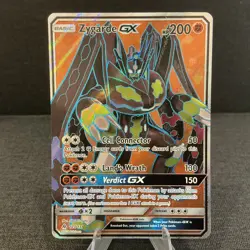 Zygarde GX 123/131 Forbidden Light Full Art Ultra Rare Holo Pokemon TCG Card - Image 1