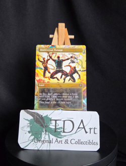 MULTIVERSAL PASSAGE ~ NM ~ MTG Magic- 0206 SPM Marvel Spider-Man EXTENDED Art - Image 1