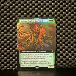 Ashaya, Soul of the Wild (Extended Art) Zendikar Rising Foil - Image 1