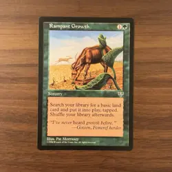 Rampant Growth NM Mirage 1996 Magic the Gathering MTG TCG - Image 1