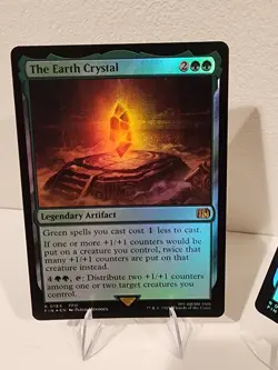 FOIL The Earth Crystal #184 MTG Final Fantasy FIN Magic the Gathering - NM /Mint - Image 2