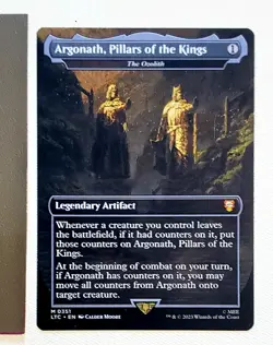 Argonath, Pillars of the Kings the Ozolith. #351 Mint Fresh Pull LotR 🔥 - Image 1
