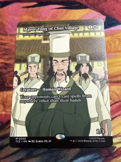 Drannith Magistrate - Mayor Tong of Chin Village - Borderless Avatar MTG - Image 1