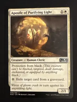 1x Apostle of Purifying Light (6) Core Set 2020 LP MTG Magic the Gathering x1 - Image 1