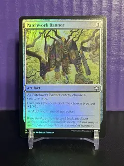 MTG Patchwork Banner Bloomburrow Foil NM/M - Image 1