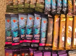 MTG Lot of 65 Magic Booster Packs Chaos Draft Horizons, Commander Legends Strix+ - Image 5