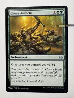 Gaea's Anthem (REGULAR) x1 - MTG The List PLST #MM3-127 - Image 1
