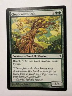 Cloudcrown Oak - Lorwyn - Magic the Gathering MTG - Image 1