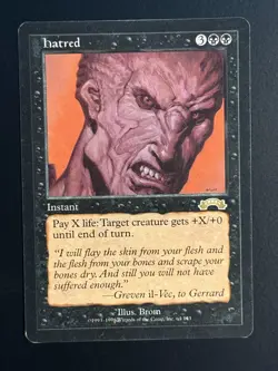 MTG - Hatred - Exodus - 1x LP (Magic: The Gathering) - Image 1