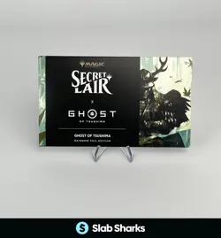 MAGIC THE GATHERING SECRET LAIR GHOST OF TSUSHIMA RAINBOW FOIL SEALED - Image 1