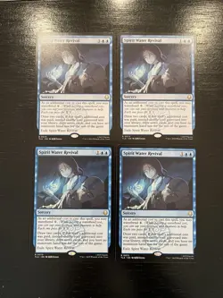Spirit Water Revival X4X NM/M Avatar The Last Airbender TLA Magic MTG - Image 1