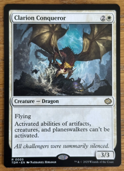 MTG Tarkir Dragonstorm, Clarion Conqueror - Image 1