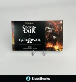 MAGIC THE GATHERING SECRET LAIR GOD OF WAR GREEK TRADITIONAL FOIL SEALED - Image 1