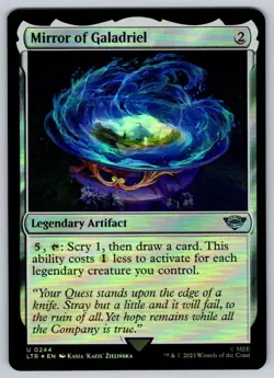 2023 Lord of the Rings Mirror of Galadriel Foil Uncommon #244 - Image 1