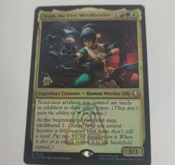 FOIL TOPH, THE FIRST METALBENDER (AVATAR: THE LAST AIRBENDER PRERELEASE) Avatar - Image 1