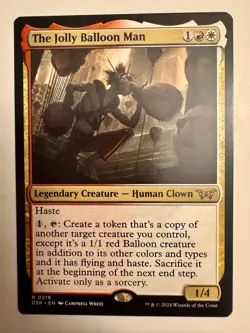 x1 The Jolly Balloon Man R MTG Duskmourn: House of Horror M/NM, English - Image 1