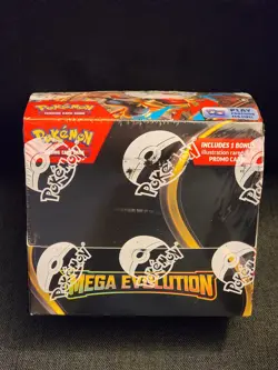 Pokemon Mega Evolution (ME01) ENHANCED BOOSTER BOX Sealed 36 Packs + Promo Card - Image 1