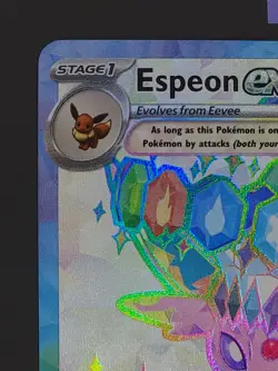 Espeon ex 175 Black Star Promo SVP NM Prismatic Evolutions Pokemon TCG - Image 2