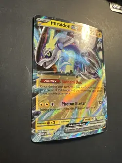 2023 Pokemon Miraidon ex SVP 28 Paldea Evolved Black Star Promo Holographic Holo - Image 2