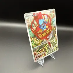 Pokemon TCG Riolu Black Star Promo Full Art #10 Mega Evolution Holo - Image 2